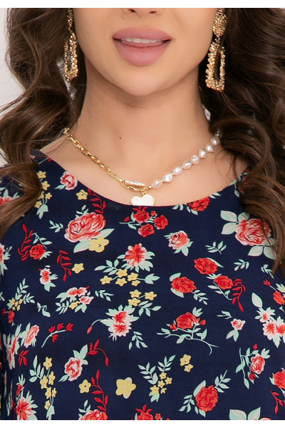 ПЛАТЬЕ СУПЬЕРИ (БЛУ ФЛОВЕРС) ПЛАТЬЕ СУПЬЕРИ (БЛУ ФЛОВЕРС)