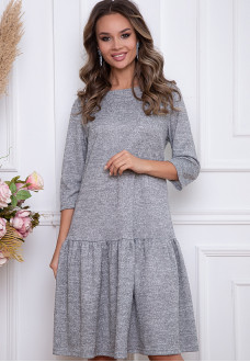 ПЛАТЬЕ МОДЭЛЬЯНИ (ЛАЙТ ГРЕЙ)