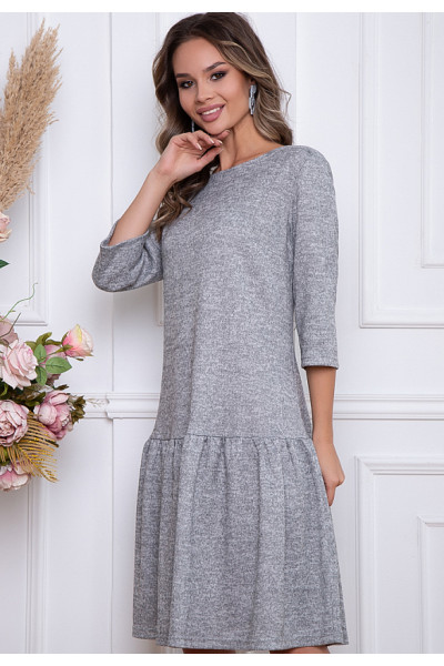 ПЛАТЬЕ МОДЭЛЬЯНИ (ЛАЙТ ГРЕЙ)