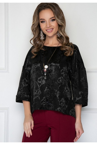 БЛУЗКА АМАНТЕЯ (БЛЭК)