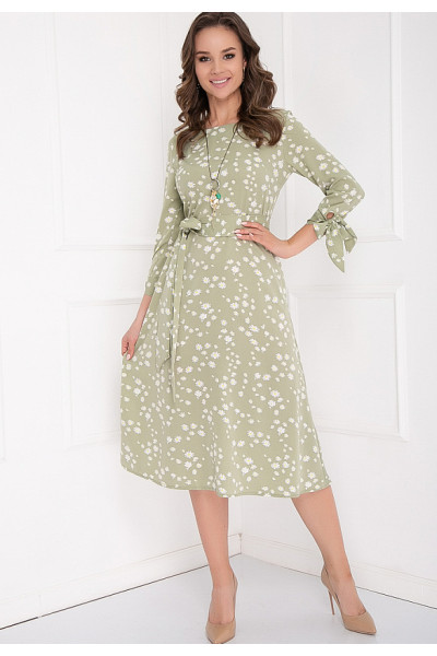 ПЛАТЬЕ РЕЛОНИЯ (ЛАЙТ ГРИН)