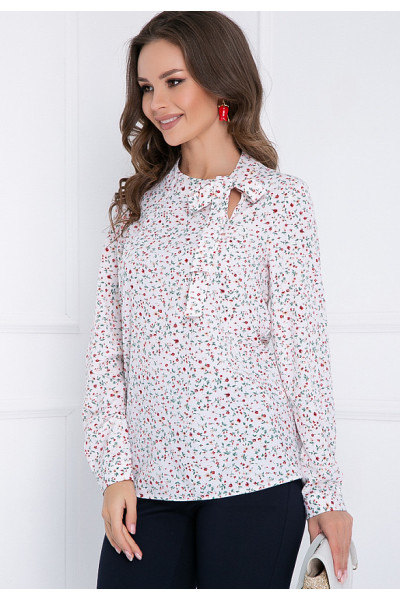 БЛУЗКА ЛАВАНТИНИ (ВАЙТ ФЛОВЕР) БЛУЗКА ЛАВАНТИНИ (ВАЙТ ФЛОВЕР)