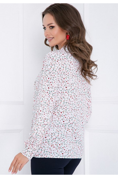 БЛУЗКА ЛАВАНТИНИ (ВАЙТ ФЛОВЕР)