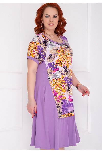 ПЛАТЬЕ МОЛЬВЕНО (ЛАВАНДА)