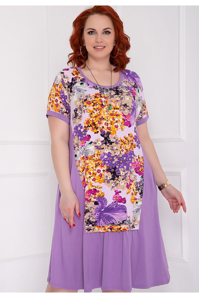 ПЛАТЬЕ МОЛЬВЕНО (ЛАВАНДА)