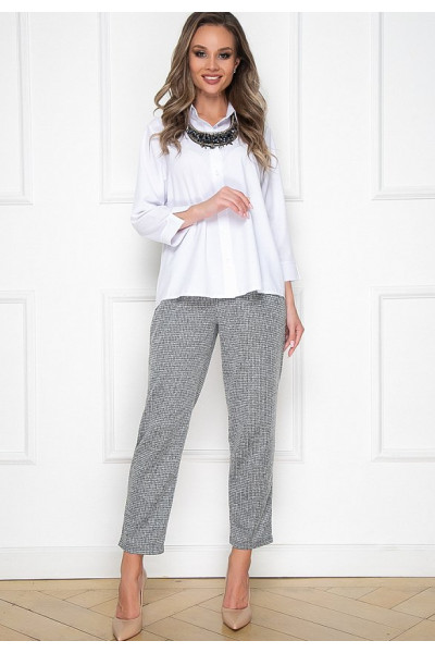 БРЮКИ АЛЬТЕРО (БЛЭК ВАЙТ)