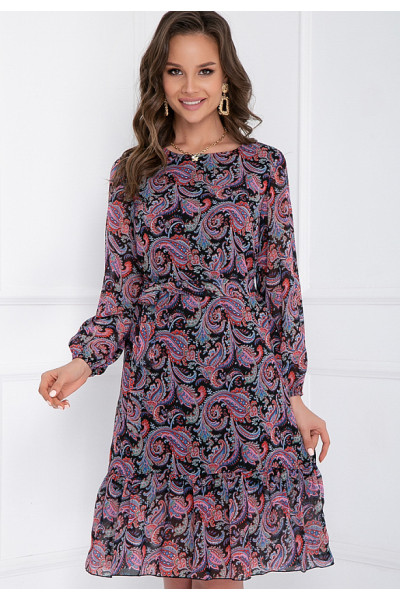 ПЛАТЬЕ НИКЕРО (ПЕЙСЛИ ПИНК)