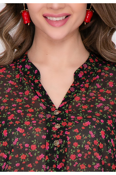 БЛУЗКА МЕССИНО (БЛЭК)