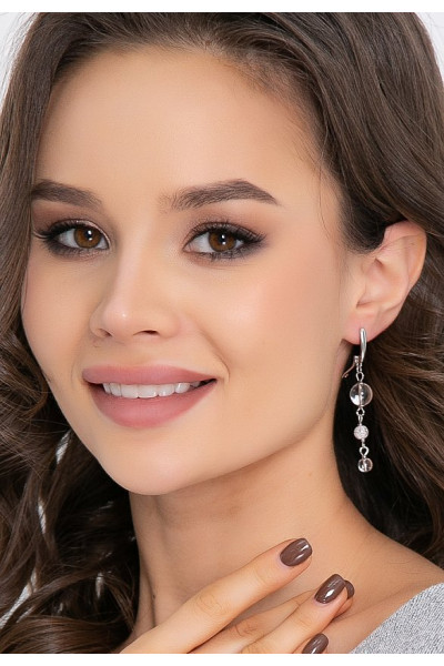 СЕРЬГИ ГРУЛЬЯСКО (СИЛЬВЕР)