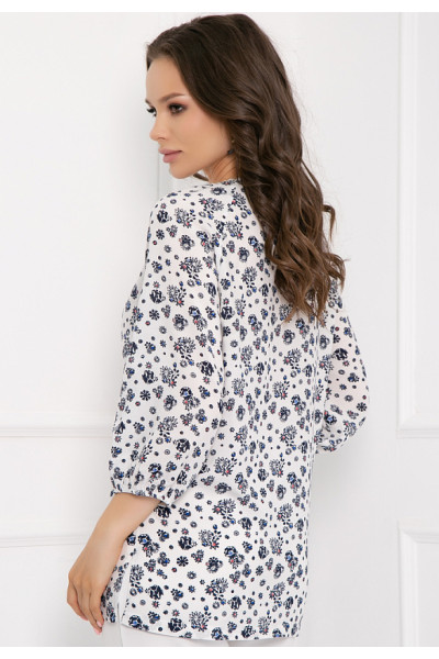 БЛУЗКА ЛУИНА (ВАЙТ ФЛОВЕРС)