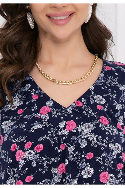 БЛУЗКА КАПУРИЯ (БЛУ ФЛОВЕРС) БЛУЗКА КАПУРИЯ (БЛУ ФЛОВЕРС)