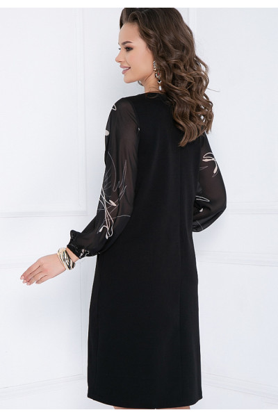 ПЛАТЬЕ МЕСТРЕ (БЛЭК ФЛОВЕР)