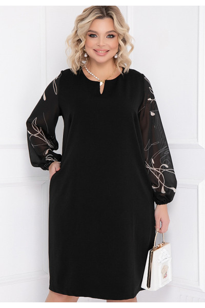 ПЛАТЬЕ МЕСТРЕ (БЛЭК ФЛОВЕР)