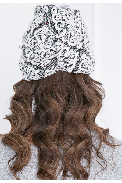 ШАПКА ЛУСТРА (БЛЭК ВАЙТ)