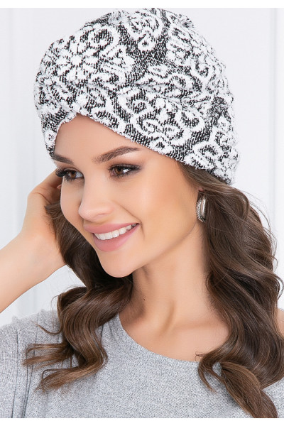 ШАПКА ЛУСТРА (БЛЭК ВАЙТ)