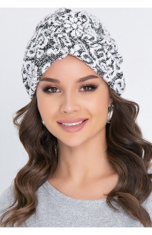 ШАПКА ЛУСТРА (БЛЭК ВАЙТ)