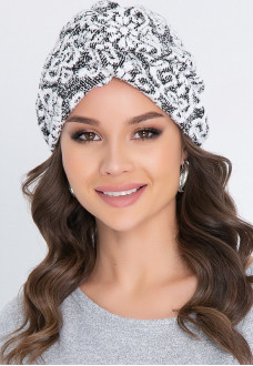 ШАПКА ЛУСТРА (БЛЭК ВАЙТ)