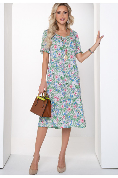 ПЛАТЬЕ МИЛОНИ (ГРИН ФЛОВЕРС)