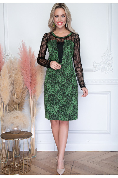 ПЛАТЬЕ ЭЛЛУРИЯ (ГРИН) ПЛАТЬЕ ЭЛЛУРИЯ (ГРИН)