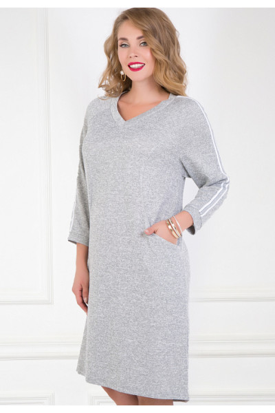 ПЛАТЬЕ ТЕНДЕНЗА (ГРЕЙ)