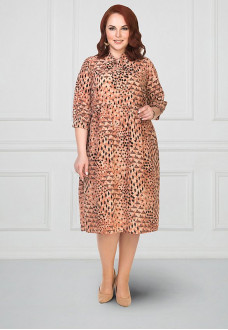 ПЛАТЬЕ ЭМИЛИЯ (ТЕРРАКОТ)