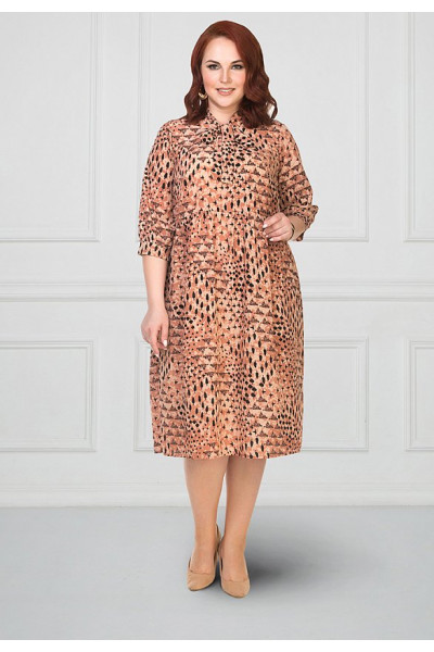 ПЛАТЬЕ ЭМИЛИЯ (ТЕРРАКОТ)