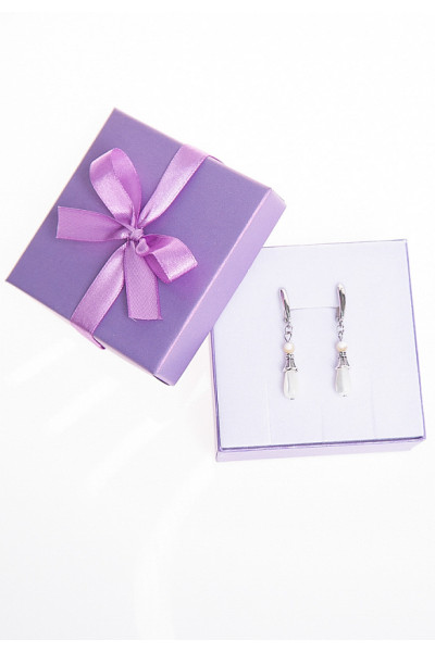 СЕРЬГИ ВАЛСТРОНИ (СИЛЬВЕР)