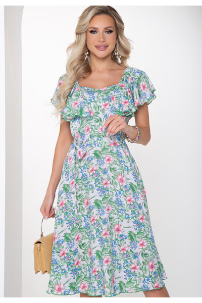 ПЛАТЬЕ САВОЙЯ (ГРИН ФЛОВЕРС)