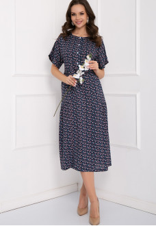 ПЛАТЬЕ МАРИЛЬЯНО (БЛУ ФЛОВЕРС)