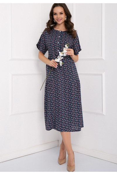 ПЛАТЬЕ МАРИЛЬЯНО (БЛУ ФЛОВЕРС)