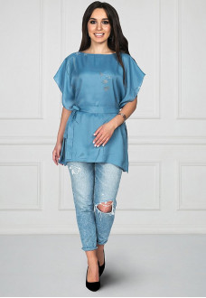 БЛУЗКА СКОРРАНО (ГРЕЙ БЛУ)