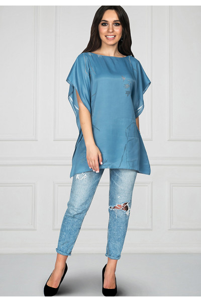 БЛУЗКА СКОРРАНО (ГРЕЙ БЛУ)