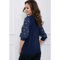 БЛУЗКА ТИЛЬДА (ДАРК БЛУ)