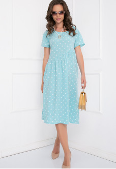 ПЛАТЬЕ ЛУГАНО (БИРЮЗА)