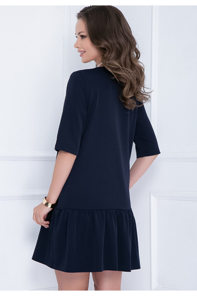 ПЛАТЬЕ РУБИКА (ДАРК БЛУ) ПЛАТЬЕ РУБИКА (ДАРК БЛУ)