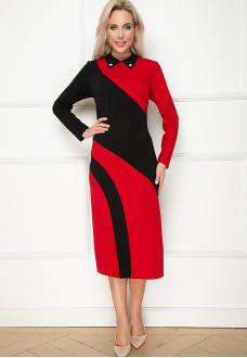 ПЛАТЬЕ КАЛВИНА (БЛЭК РЭД)