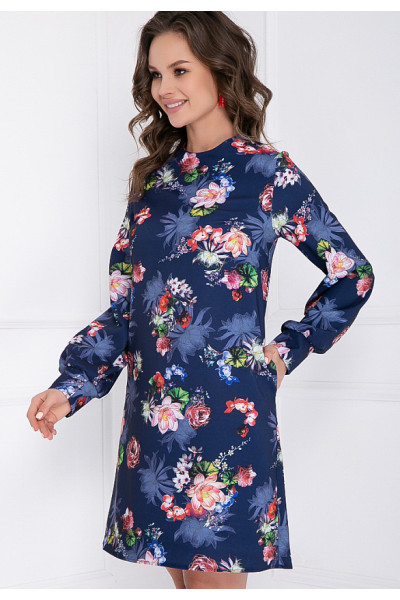 ПЛАТЬЕ ЭРВИЛА (ДАРК БЛУ) ПЛАТЬЕ ЭРВИЛА (ДАРК БЛУ)