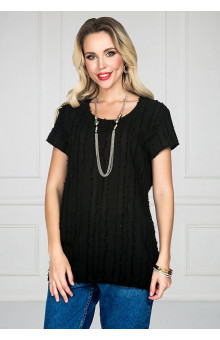БЛУЗКА ТИНЕЛЛА (БЛЭК)
