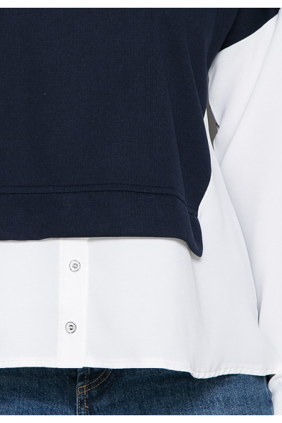 ДЖЕМПЕР ОДИО (БЛУ ВАЙТ) ДЖЕМПЕР ОДИО (БЛУ ВАЙТ)