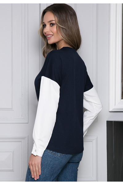 ДЖЕМПЕР ОДИО (БЛУ ВАЙТ) ДЖЕМПЕР ОДИО (БЛУ ВАЙТ)