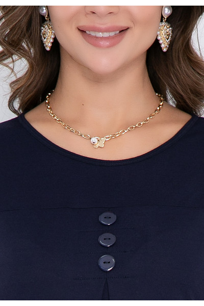 ПЛАТЬЕ ПАЛАУ (БЛУ СКИРО)