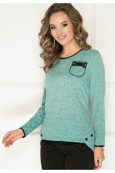 БЛУЗКА БАВЕНО (БИРЮЗА) БЛУЗКА БАВЕНО (БИРЮЗА)