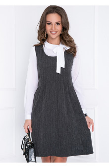 ПЛАТЬЕ РАФФЛИ (ГРЭЙ)
