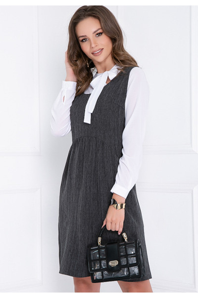 ПЛАТЬЕ РАФФЛИ (ГРЭЙ) ПЛАТЬЕ РАФФЛИ (ГРЭЙ)