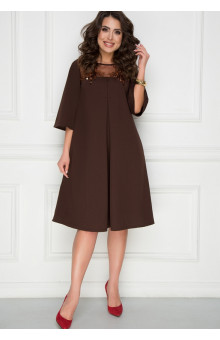 ПЛАТЬЕ КАТАРИНА (БРАУН)