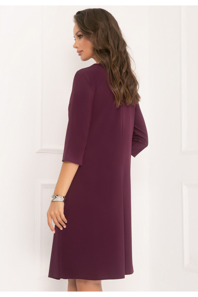 ПЛАТЬЕ МИНОЛЬ (АМАРАНТ)