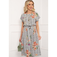 ПЛАТЬЕ ЛИЛИАНА (БЛЭК ВАЙТ)