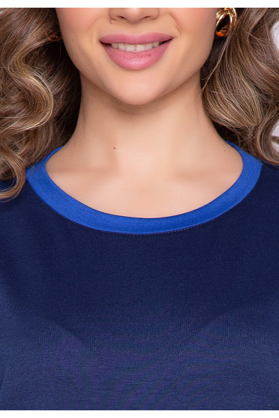 БЛУЗКА ЛУССОНО (ДАРК БЛУ)