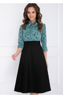 ПЛАТЬЕ ОДЕЛЛИО (БЛЭК ГРИН)