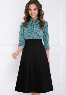 ПЛАТЬЕ ОДЕЛЛИО (БЛЭК ГРИН)